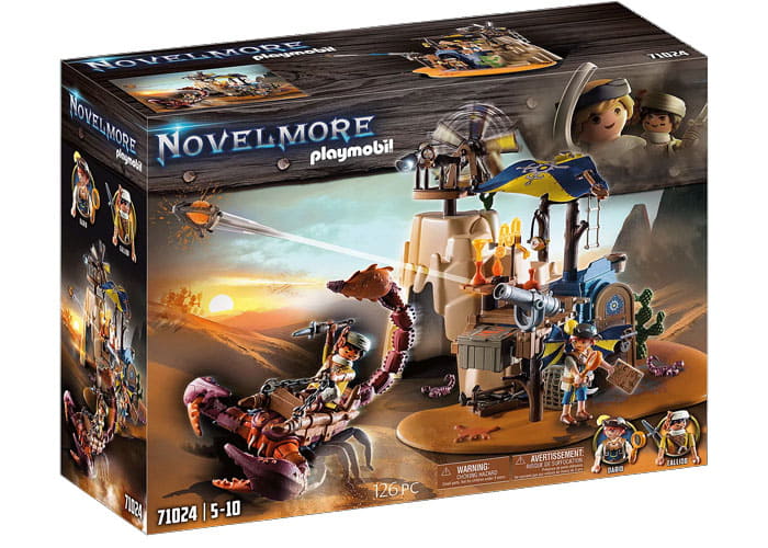 Artículo de Playmobil, Base Secreta del Escorpión